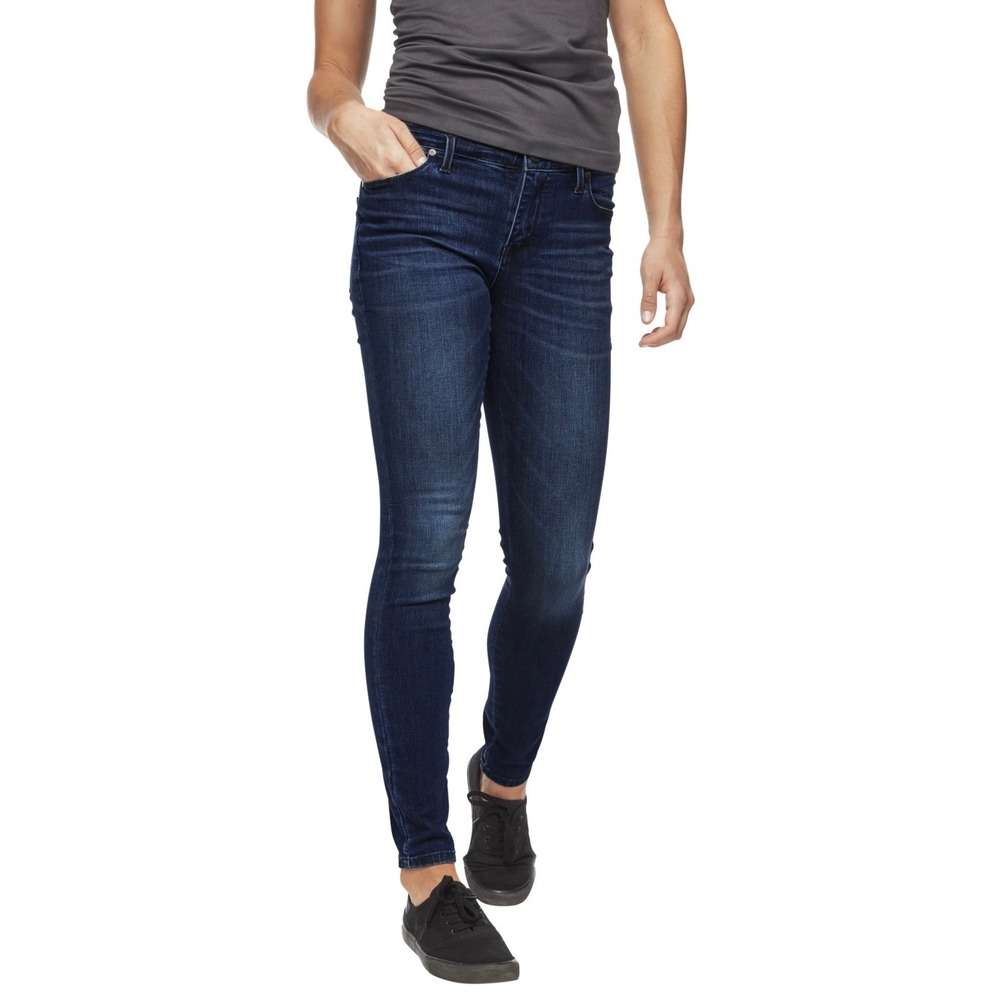 Black Diamond Forged Denim Skinny Jeans Dark Wash Indigo Stretch Womens 4